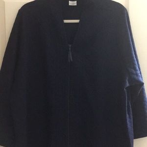 Navy blue robe